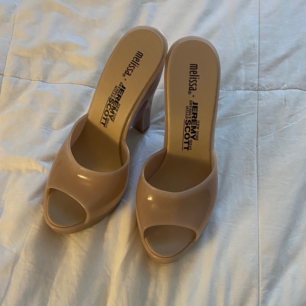 Melissa Women's Nude Open-Toe Heels